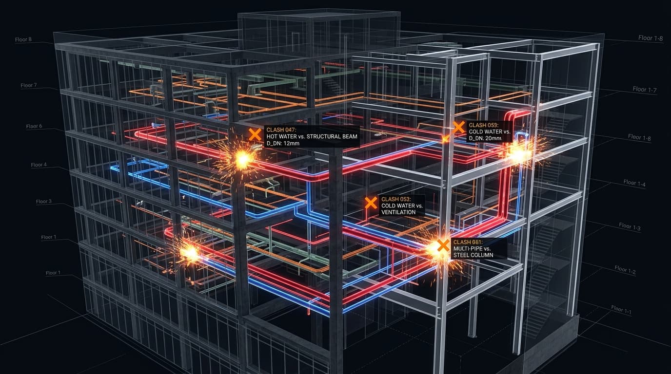 Clash Detection in BIM: Saving Millions Before Groundbreaking