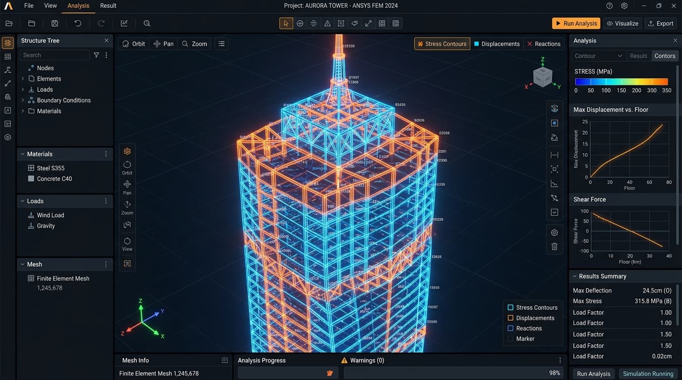 A Beginner's Guide to Structural Analysis Using STAAD.Pro and ETABS