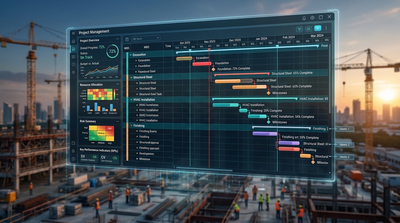 Project Delay Analysis, EOT & Claims Management
